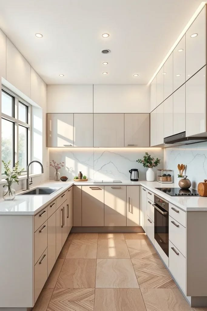 U-Shaped Kitchen